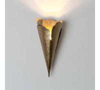 Holländer Applique GINGKO QUATTRO, color oro, altezza 31 cm, metallo, G9 Holländer