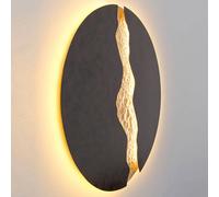 HOLLÄNDER Lava lampada da parete LED, 2700 K, 1 x 19 W Ø80 P: 4 cm, 300 K 13235, Lava [Lampade per Interni > Lampade a Parete]