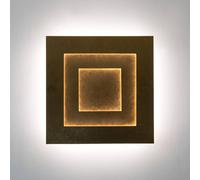 Holländer Applique LED Masaccio Quadrato, oro 300 K 13314