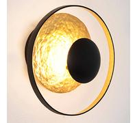Holländer Applique Satellite, Ø 19 cm nero-oro Holländer