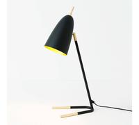 Holländer Lampada da tavolo Obelisco, orientabile, nero Holländer