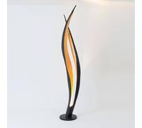 Holländer Lampada da terra Barbone, marrone-nero, oro Holländer