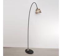 HOLLÄNDER Snail One lampada da terra E14 1 x 60 W La: 27 A: 139 P: 74 cm, 300 1154 S, Snail One [Lampade per Interni > Lampade da Terra]