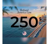 Holland America Line Gift Card 250 USD Key - UNITED STATES