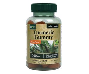 Holland & Barrett Gummy Di Curcuma 60 Chewables Rrp £19 Arancione