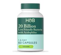 Holland & Barrett Live Friendly Bacteria 20 Billion 60 Capsule Rrp £22.99