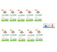 Holle Bio Pre Base latte di capra 10x400g con 1 Pampers sensitive (80 salviette) for free