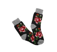 Hollert Calze In Merino Con Motivo Di Fiori Bayern Modello 3 Comode E Calde