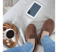 Hollert Donna & Uomo pelle di Pecora Pantofole Hubert Braun Scarpe Pelliccia