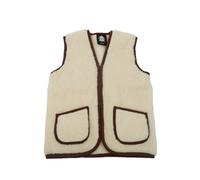 Donna Gilet Lana Milano Lana Merino Morbido & Soffice Cerniera Lampo