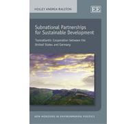 Holley Andrea R Subnational Partnerships for Sustainable Deve (Copertina rigida)