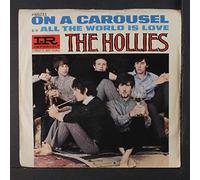 HOLLIES - on a carousel / all the world is love 45 rpm single