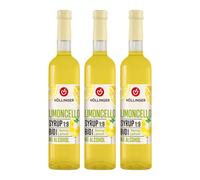 Hollinger Limoncello Syrup Bio Senza Alcol Sciroppo al Limone Naturale