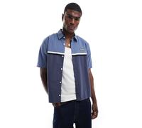 Hollister - Americana Auto - Camicia blu navy con stampa sul retro M