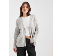 Hollister - Cardigan aperto grigio L