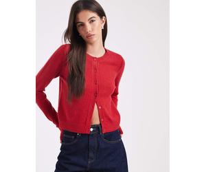 Hollister - Cardigan classico rosso XL