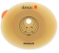 Hollister California Placca per colo, ileo e urostomia Dansac Novalife2 70 mm ritagliabile 10-62