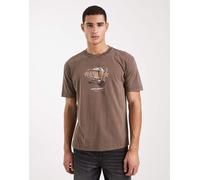 HOLLISTER Maglietta 'MCLAREN VEGAS' marrone chiaro / arancione chiaro / nero / bianco Uomo HOLLISTER M