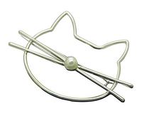 Hollow Clip Per Capelli A Forma Di Gatto Maniglie Forcine Fermaglio Donne Ragazze Accessori Per Capelli Elegante e PopolareOperazione facile