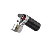 Hollow Cup Direct-Drive Tattoo Machine, Integrated Line Cutting and Shading, Rebound Direct-Drive Motor with Adjustable Needle Length(Silver)