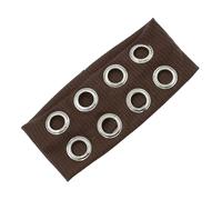 Hollow Design Hair Band Elastic Metal Hairband Donna con elementi, morbida corda traspirante per lo sport, lo yoga, le feste, versatile fascia per il caffè