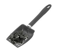 Hollow Fireplace Shovel, Metal Coal Scoop, Stainless Steel Fire Pit Shovel, Charcoal Cleaning Tool, for Indoor, Outdoor Use, Easy to Clean and Versatile Use, 12,8 x 4,21 pollici