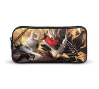 Hollow Game Knight Astuccio per matite di grande capacità Astuccio per penne Astuccio per cancelleria semplice Organizzatore per ufficio scolastico universitario per adolescenti Ragazze Studenti adu