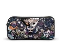 Hollow Game Knight Astuccio per matite di grande capacità Astuccio per penne Astuccio per cancelleria semplice Organizzatore per ufficio scolastico universitario per adolescenti Ragazze Studenti adu