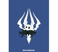 Hollow Knight - King's Bran Sketchbook: Large 8.5x11 Inches, 110 Blank Pages For Drawing & Sketching