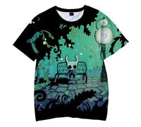 Hollow Knight Silksong Game Merch t-shirt estate unisex casual design elegante t-shirt cosplay top, Come da immagine, S