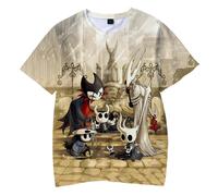 Hollow Knight Silksong Game Merch t-shirt estate unisex casual design elegante t-shirt Cosplay Y2K top, Come da immagine, 3XL