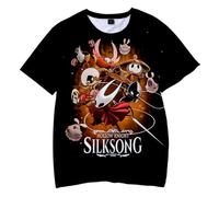 Hollow Knight Silksong Game Merch t-shirt estate unisex casual design elegante t-shirt top, Come da immagine, M