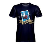 Hollow Knight Silksong Hornet Merch Hot Game t-shirt unisex moda casual estate elegante palestra sport tee, blu navy, S