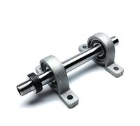 Hollow M14x1mm M14 Filettatura Albero Mandrino 2 Cuscinetti FAI DA TE Tornio di Legno Taglierina Paletta Fit Mini K01-50 K02-50 K01-65 K02-65 Accessori per torni