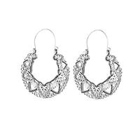 Hollow Out orecchini a cerchio Boho Lotus orecchini etnici goccia smalto orecchini vintage per festa della mamma festa di nozze gioielli durabilità