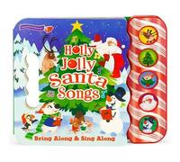 Holly Berry-Byrd Holly Jolly Santa Songs (Libro di cartone)