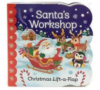 Holly Berry Byrd Santa's Workshop (Libro di cartone) Chunky Lift a Flap Books