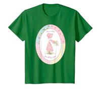 Holly Hobbie Classic Love Fa Crescere un'amicizia Maglietta, Bambini, Verde Mela, 8 Anni