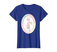 Holly Hobbie Classic Love Fa Crescere un'amicizia Maglietta, Donna, Blu Reale, L
