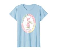 Holly Hobbie Classic Love Fa Crescere un'amicizia Maglietta, Donna, Celeste, M