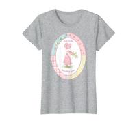 Holly Hobbie Classic Love Fa Crescere un'amicizia Maglietta, Donna, Grigio Melange, L