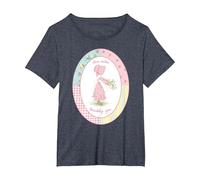 Holly Hobbie Classic Love Fa Crescere un'amicizia Maglietta, Donna Plus-Size, Pervinca, 2X