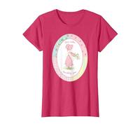 Holly Hobbie Classic Love Fa Crescere un'amicizia Maglietta, Donna, Rosso mélange, 3XL