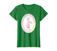 Holly Hobbie Classic Love Fa Crescere un'amicizia Maglietta, Donna, Verde Mela, M