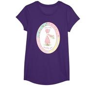 Holly Hobbie Classic Love Fa Crescere un'amicizia Maglietta, Ragazze, Viola, L