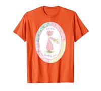 Holly Hobbie Classic Love Fa Crescere un'amicizia Maglietta, Uomo, Arancio, L
