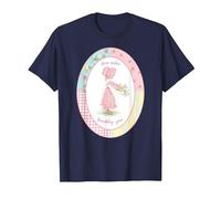 Holly Hobbie Classic Love Fa Crescere un'amicizia Maglietta, Uomo, Navy, 5XL