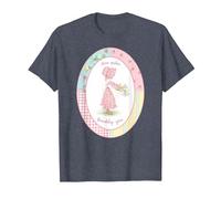 Holly Hobbie Classic Love Fa Crescere un'amicizia Maglietta, Uomo, Pervinca, L