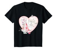 Holly Hobbie Love Heart Sii Fedele a Voi Bambini Maglietta