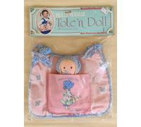 HOLLY HOBBIE TOTE N' DOLL + REMOVABLE DOLL BAG PURSE NEW VINTAGE KNICKERBOCKER